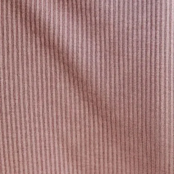 VICI Trina Square Neck Ribbed Bodysuit in Mocha Tan Cognac Light Brown Nude - Picture 8 of 8